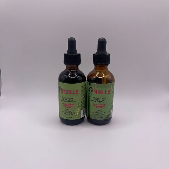 Mielle Rosemary Mint Scalp Hair Strengthening Oil 2 PCS. Set - Picture 9 of 12